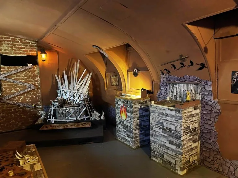Fight for the Throne escape room