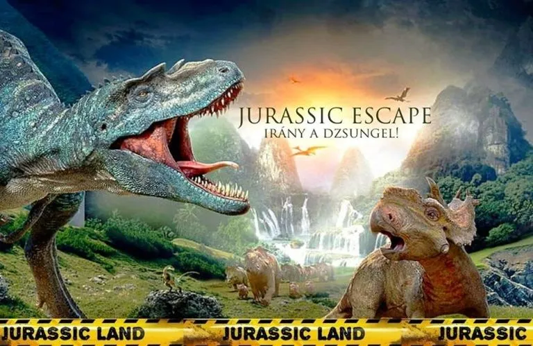 Dinoszauruszok a dzsungelben – Jurassic Escape szabadulószoba