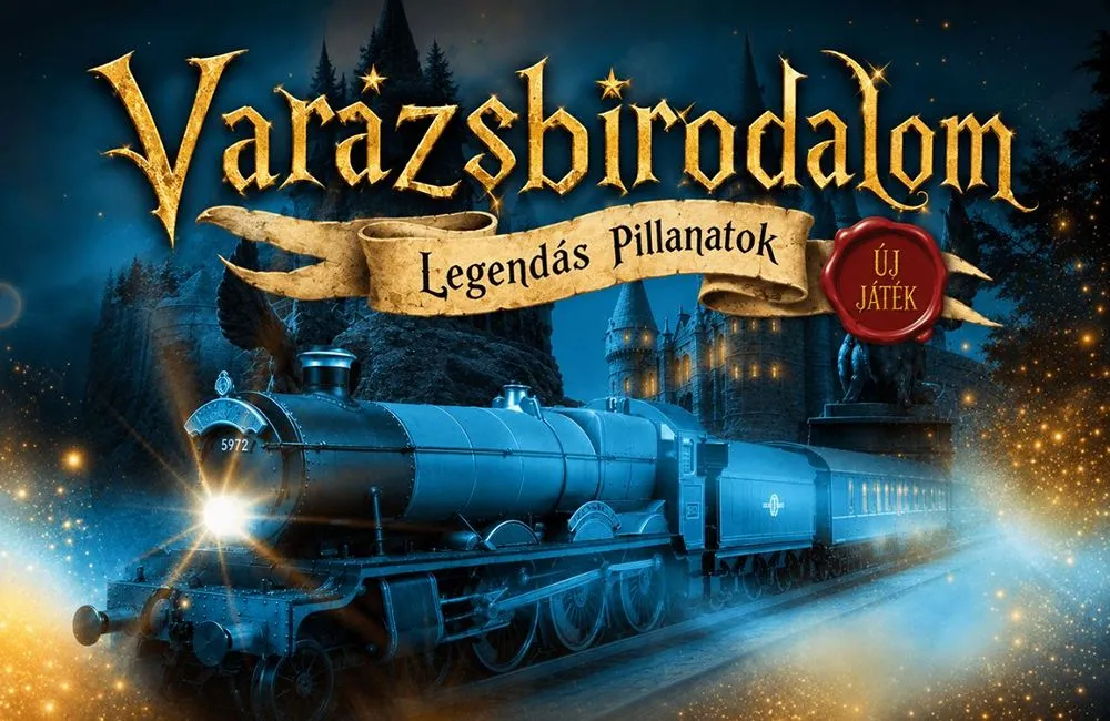 Gőzmozdony a varázskastély alatt – Legendás Pillanatok szabadulószoba