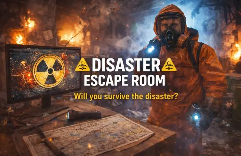 Disaster escape room in Budapest – will you survive the disaster? Bakáts tér