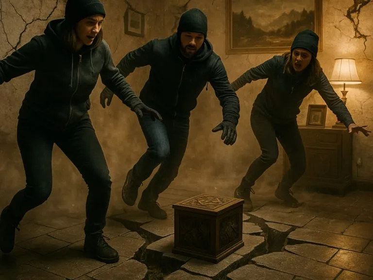 Team beneath the ruins – Catastrophe escape room in Budapest, Bakáts tér